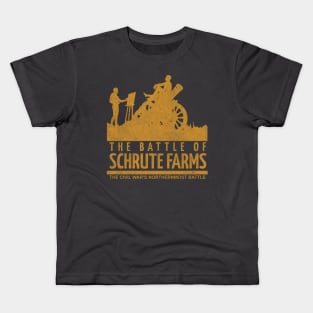 The Battle Of Schrute Farms Kids T-Shirt